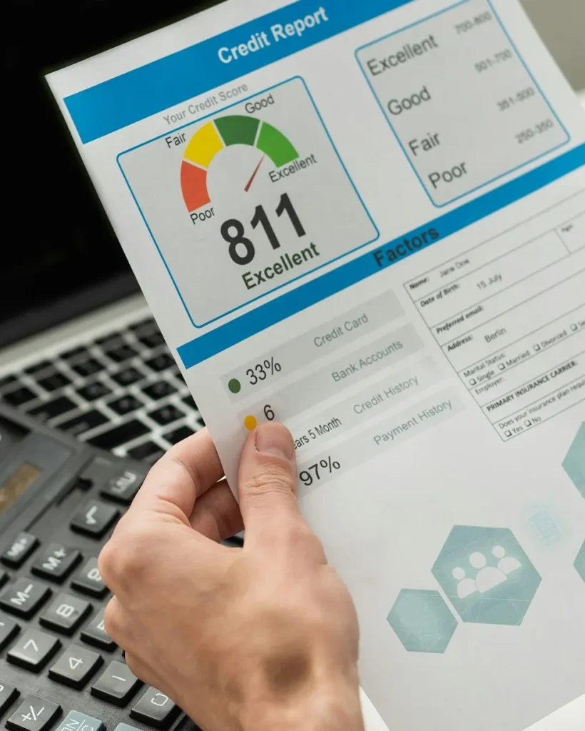 credit-report-financial-banking-economy-concept